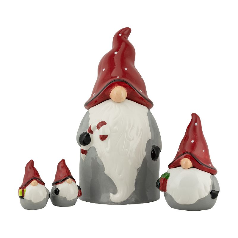 10 Strawberry Street Nordic Gnome Canister and Accessory Set