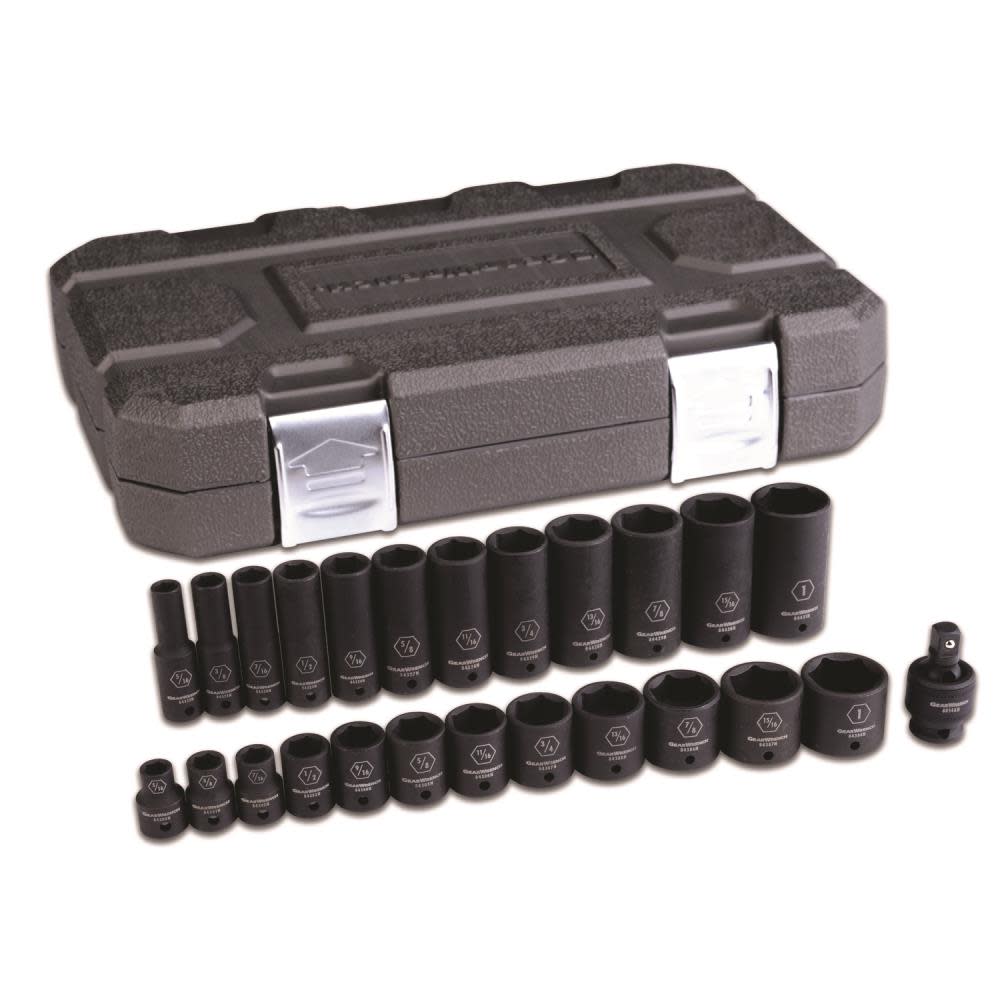 GEARWRENCH 25pc Standard/Deep 3/8In Drive Imperial Socket Set 84919N from GEARWRENCH