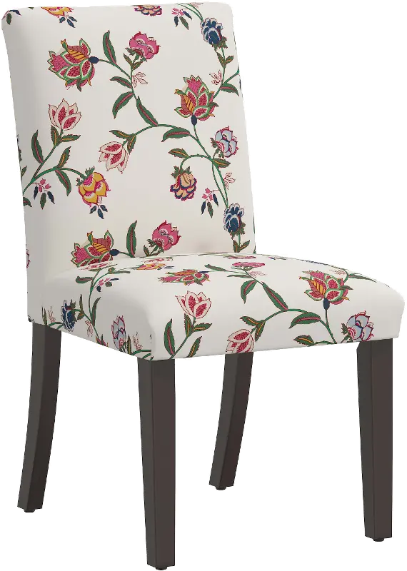 Drew Chintz Floral Dining Chair - Skyline Furniture