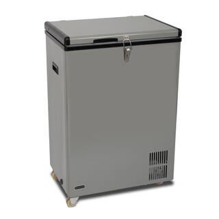 Whynter 3.18 cu. ft. Portable RefrigeratorFreezer in Gray FM-951GW