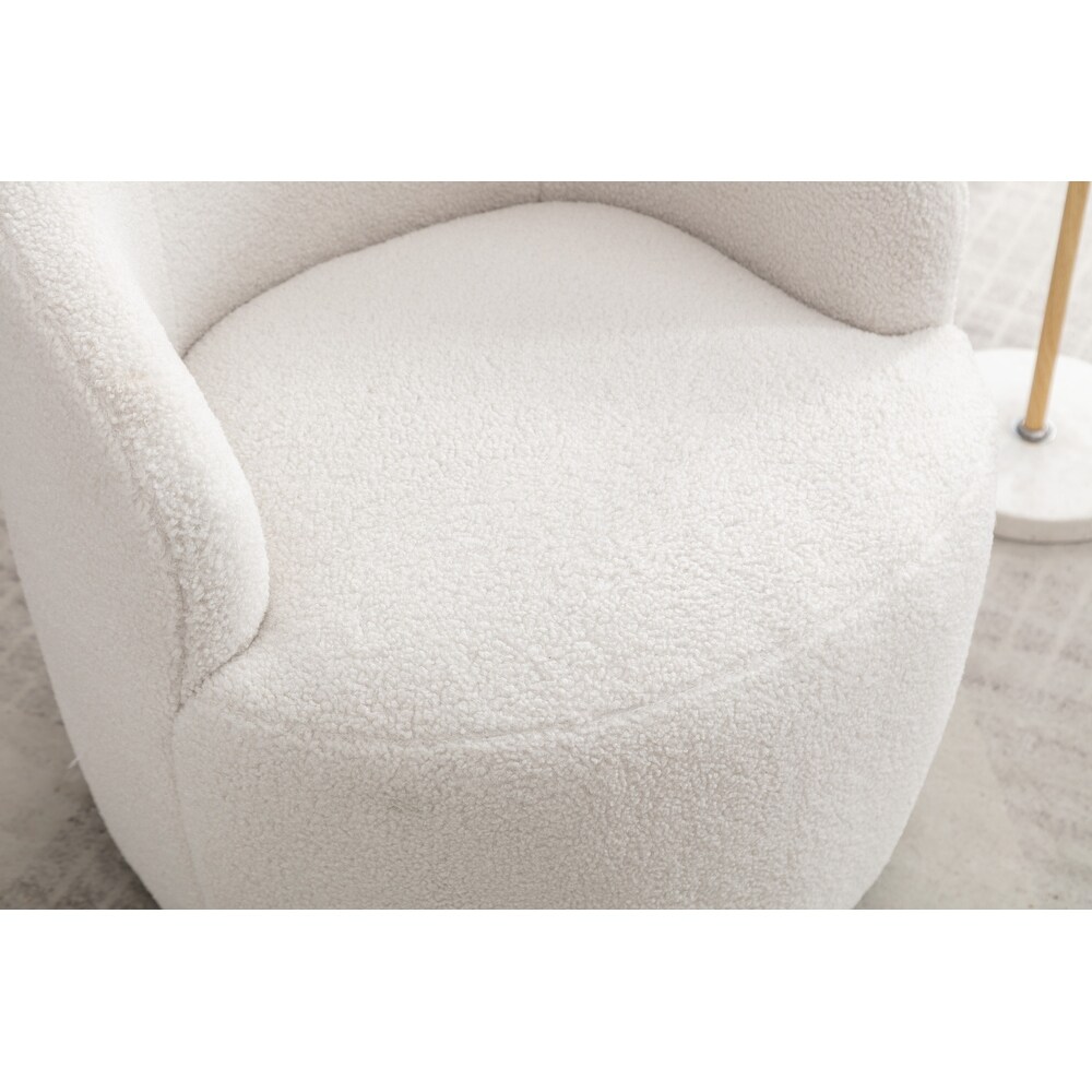 Swivel Chair for Living Room Bedroom  Corner Chairs for Small Space  Barrel Chair Round Accent Chair Armchair Club Arm Chairs