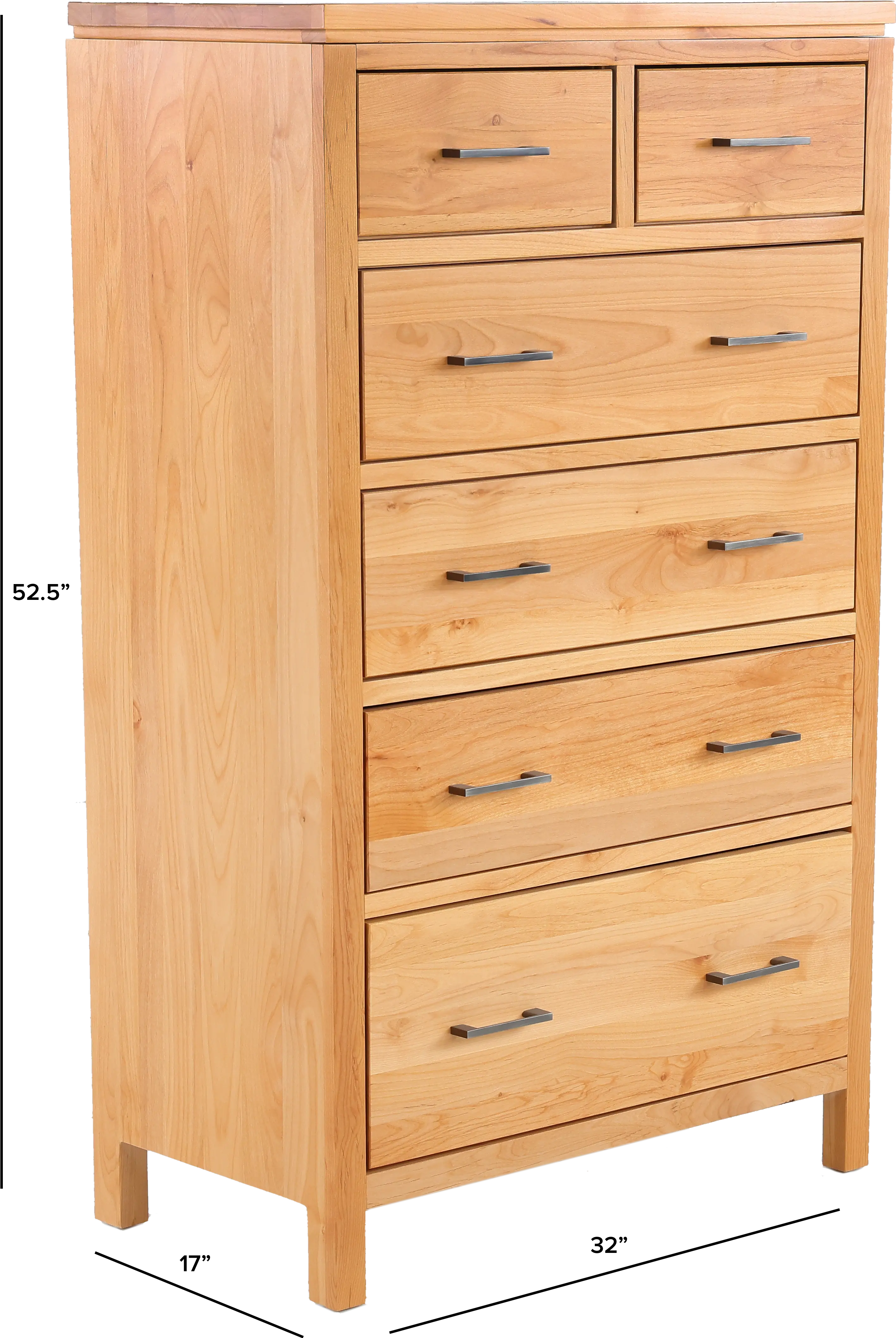 2 West Natural Chest of Drawers