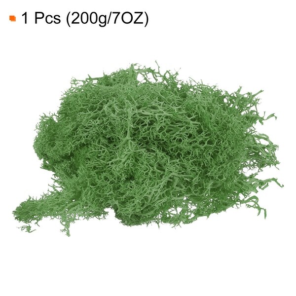 7OZ Moss Preserved Moss Artificial Moss for Craft Floral Project Decor