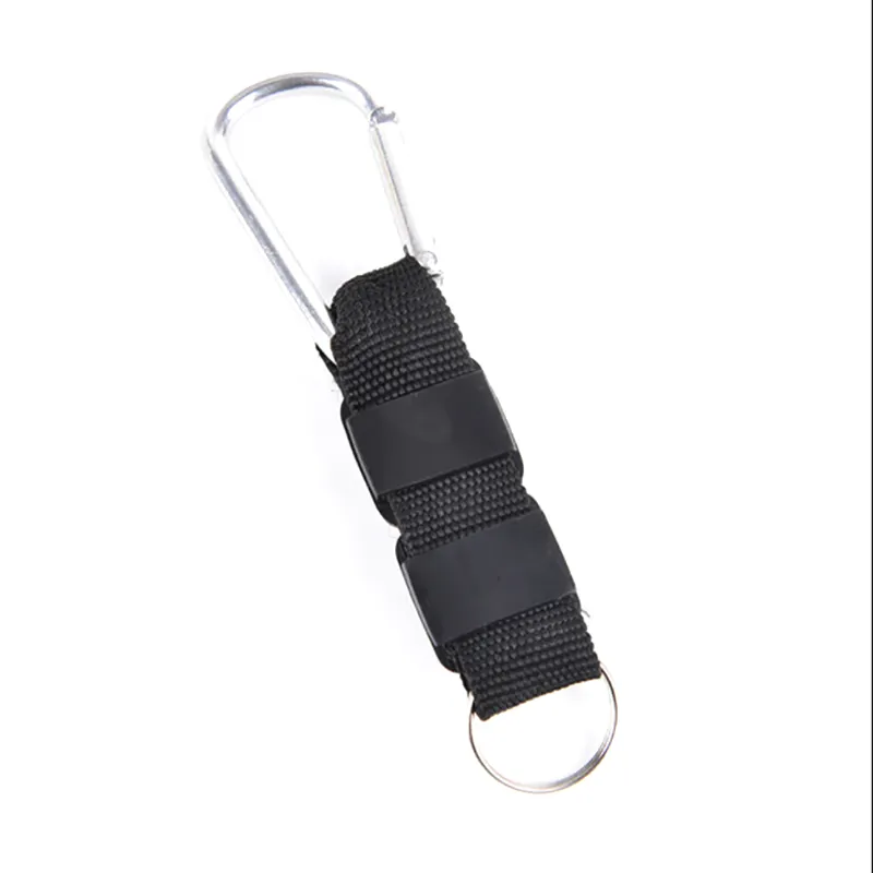 Keychain Carabiner Compass with Thermometer Portable Acrylic Waterproof Durable Compass Car Poor Outdoor Signal