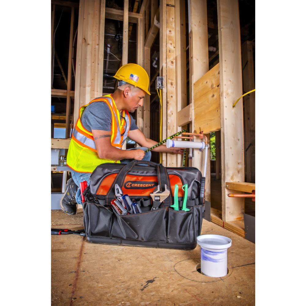 20 Contractor Closed Top Tool Bag ;