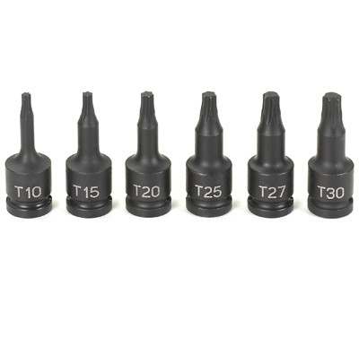 Grey Pneumatic 996T Skt Set 1/4 Drive 6 Pc Intern...