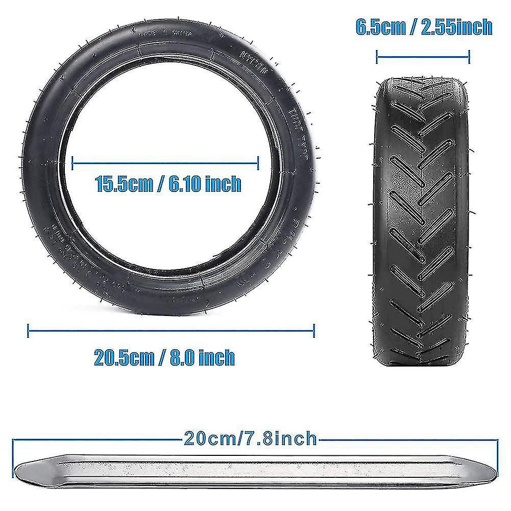 8 1/2 Scooter Tyre With Tube 8.5 Inch Outdoor And Indoor Tyres For 1s M365 Electric Scooter