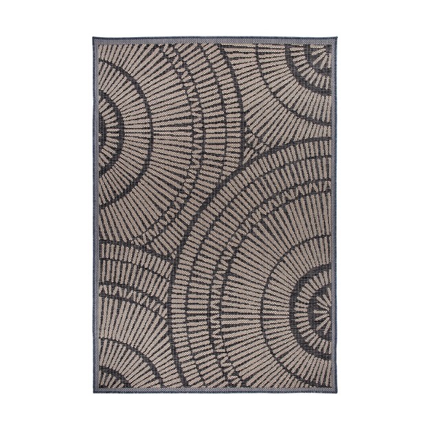 World Rug Gallery Abstract Indoor outdoor Area Rug