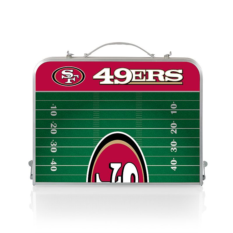 Picnic Time San Francisco 49ers Mini Portable Folding Table