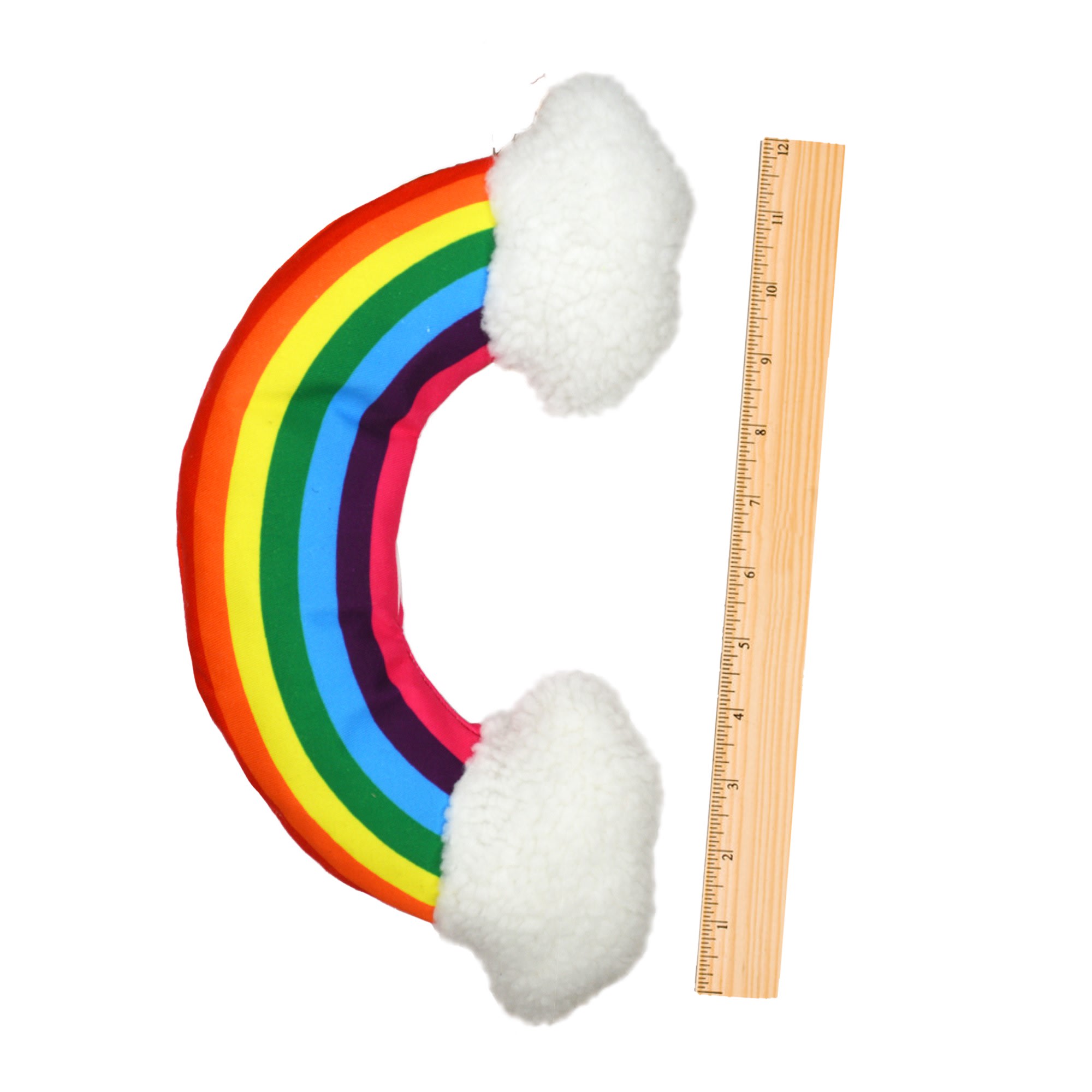 Meowijuana Get Kickin Refillable Rainbow Cat Toy， Small