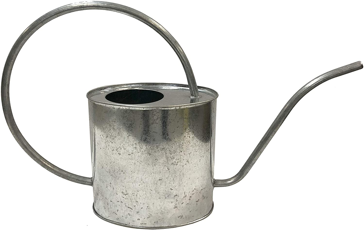 Gardener Select GSA W2K08Z Galvanized Oval Watering Can， 2L