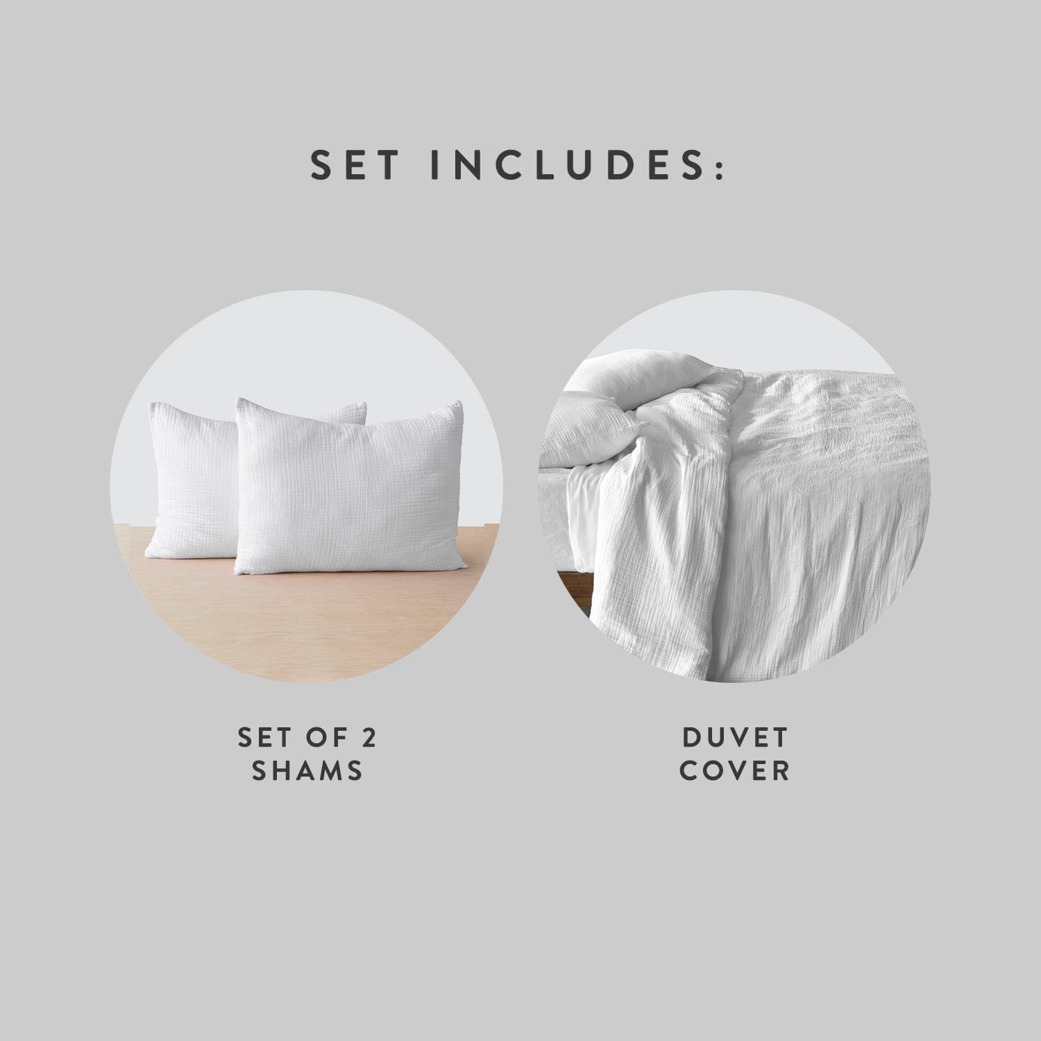 Organic Cotton Gauze Duvet Set