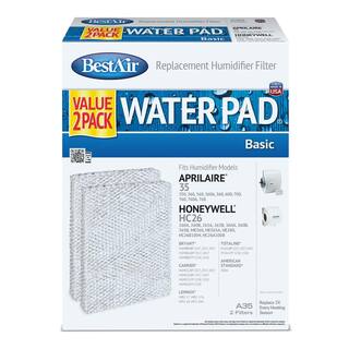 BestAir Extended Life Water Pad (2-Pack) A35-2PK-PDQ-3