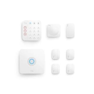 Ring Alarm Wireless Security System 8 Piece Kit (2nd Gen) 4K18SZ-0EN0