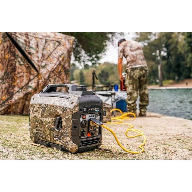 Pulsar 2300w Camo Inverter Gas Powered Generator With Trutimber Camo