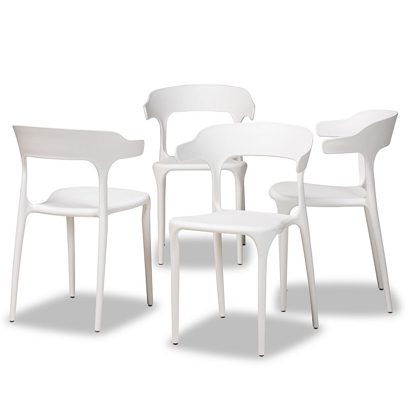 Baxton Studio Gould Dining Chair 4-piece Set