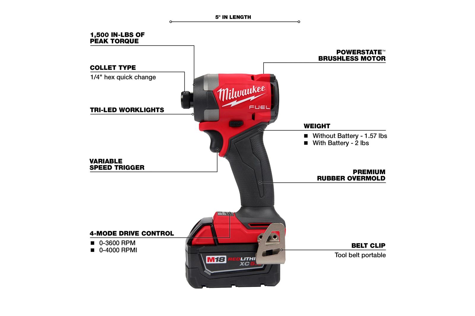 Milwaukee Tool 3697-22 Milwaukee M18 Cordless Lithium-Ion 2-Tool Combo Kits