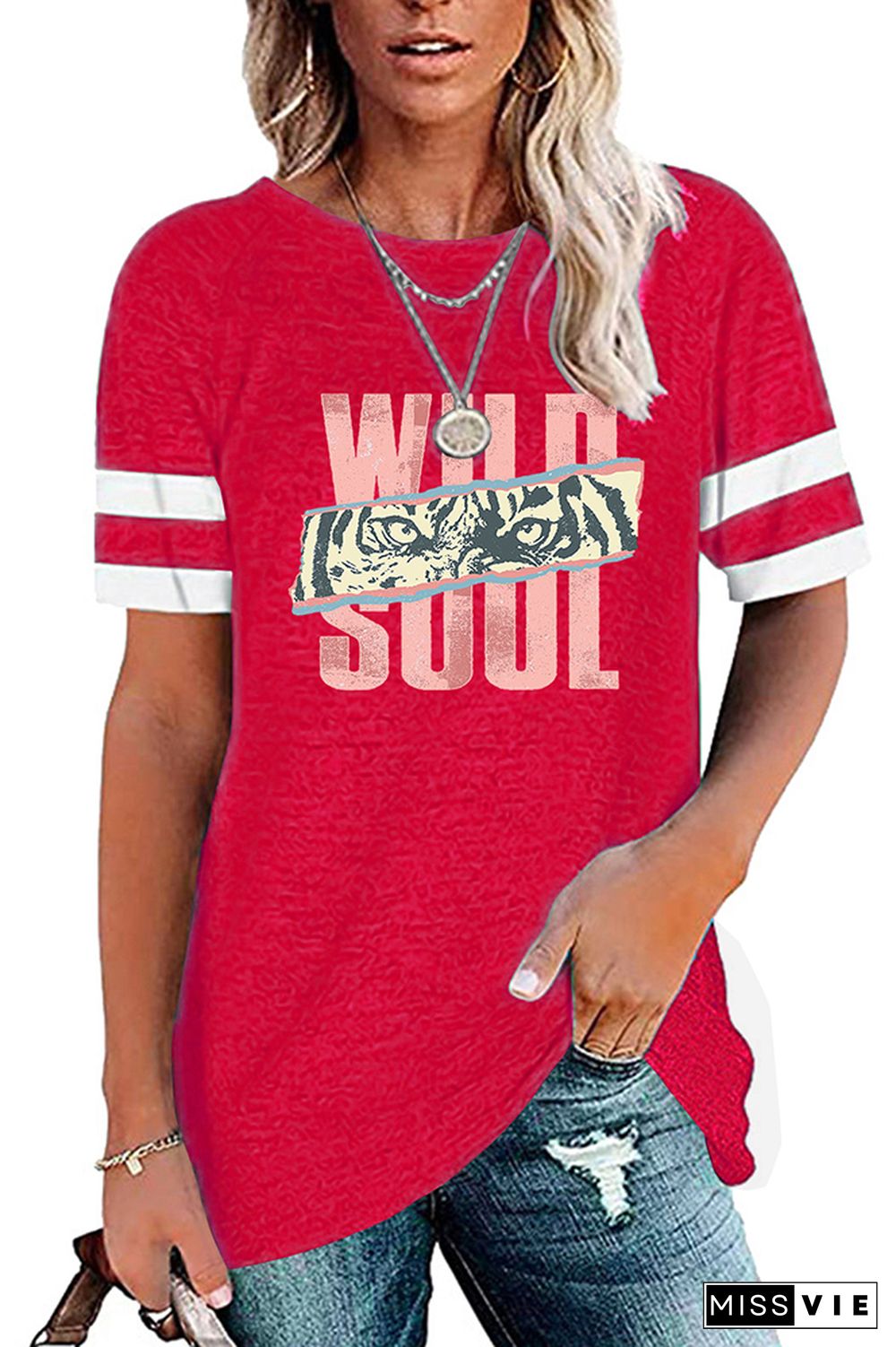 Wild Soul Graphicay Tee Wholesale