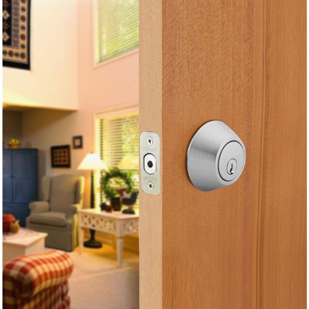 Defiant Stainless Steel Double Cylinder Deadbolt DL62