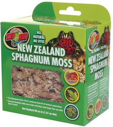 Zoo Med New Zealand Sphagnum Moss Reptile Substrate， 80-in