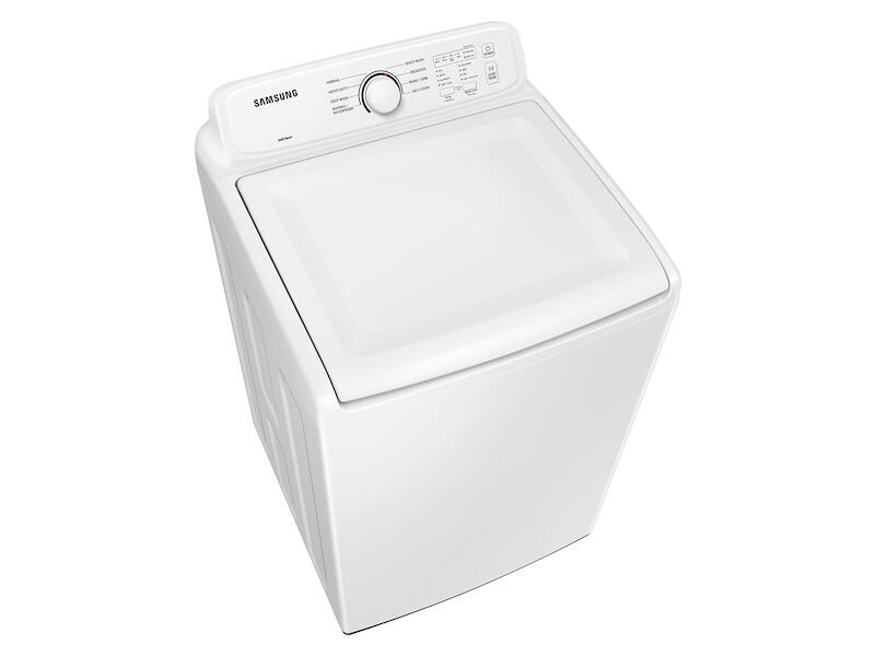 Samsung WA41A3000AW 4.1 Cu. Ft. Capacity Top Load Washer With Soft-Close Lid And 8 Washing Cycles In White