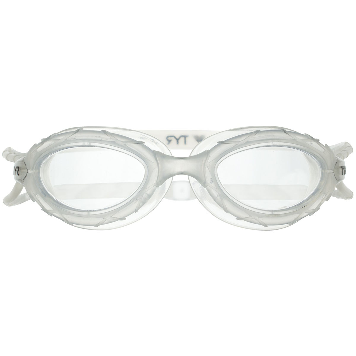 TYR Nest Pro Nano Goggle: Clear Frame/Clear Lens