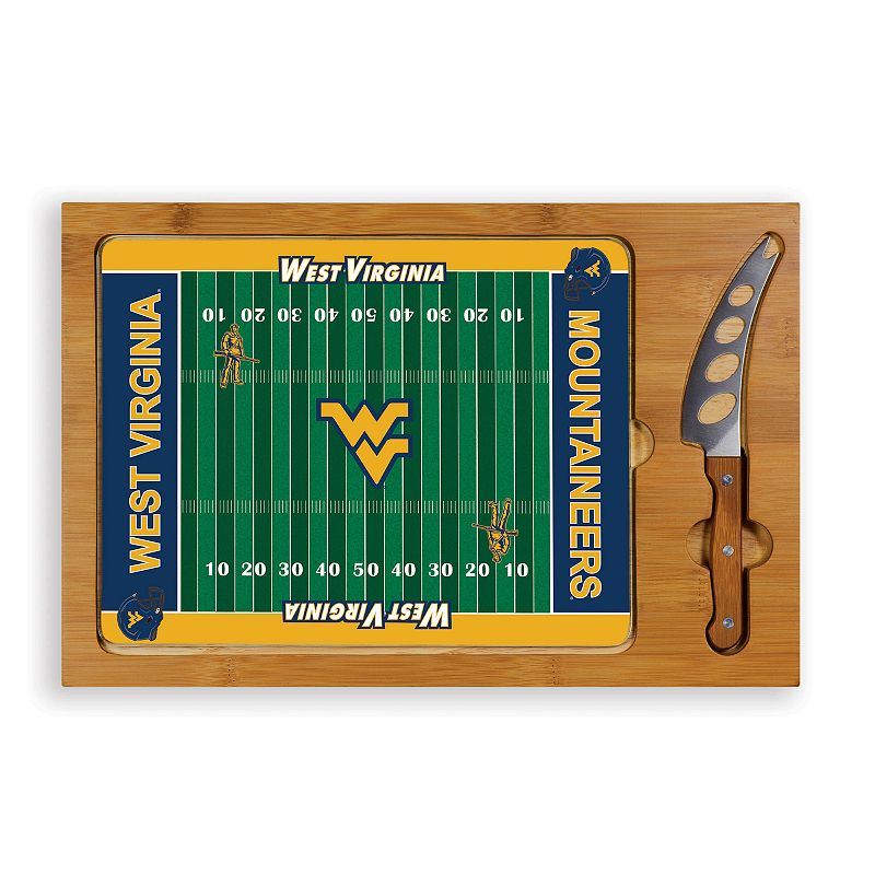 Picnic Time West Virginia Mountaineers Cutting Board Serving Tray