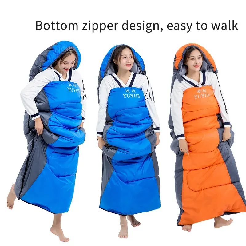 Best Selling Adult Sleeping Bags Cotton Down Sleeping Bag Light Envelope sleeping bag For Outdoor Camping