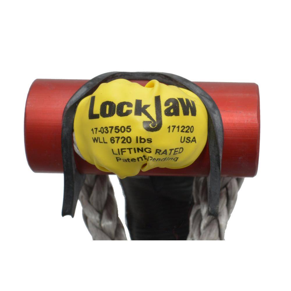 LockJaw 38 in. x 5 in. Locking Synthetic Shackle Lifting Rated 6720 lbs. Working Load 17-037505