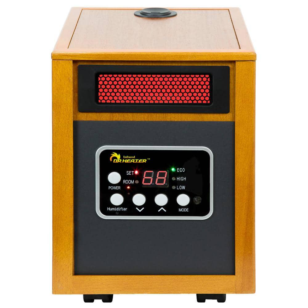 Dr Infrared Heater 1500Watt Infrared Portable Space Heater with Humidifier and Dual Heating System