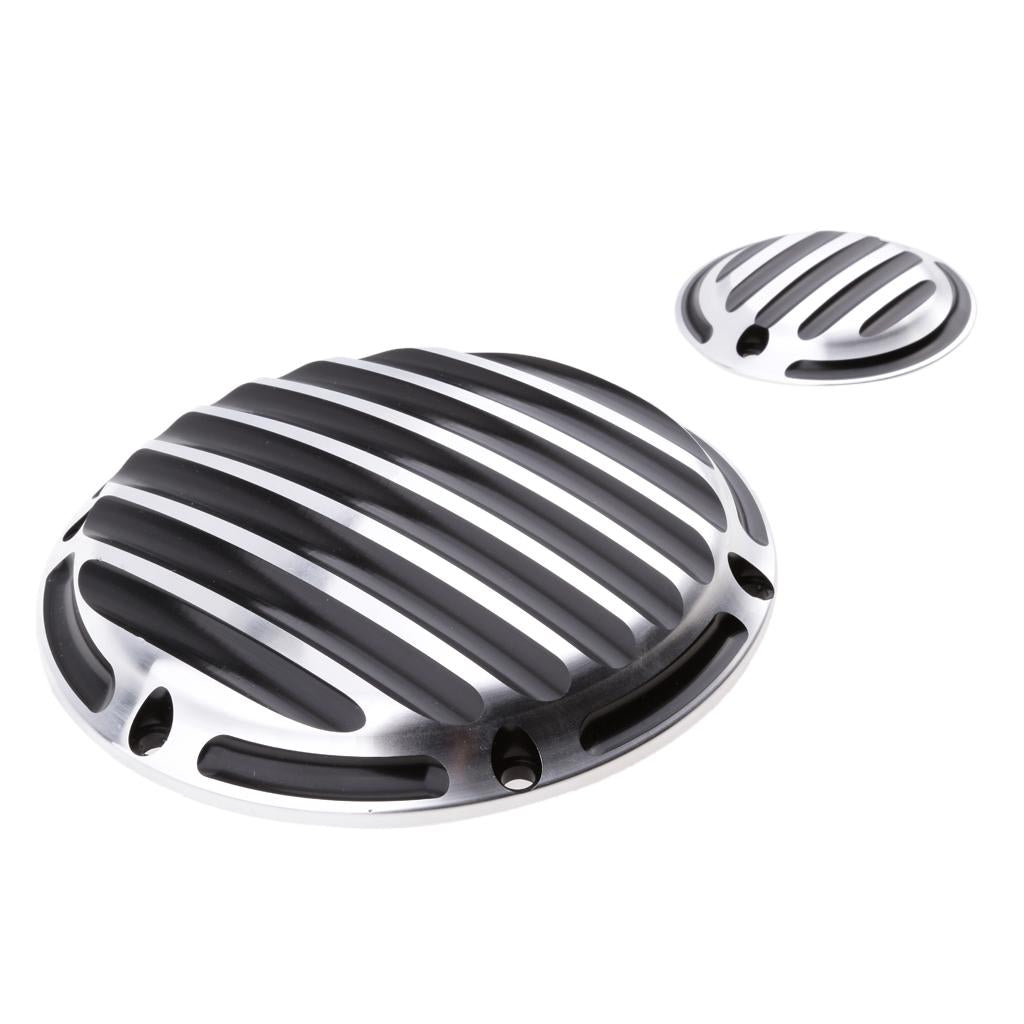 Motorcycle Derby Cover for XL 883 48 - Chrome， as described