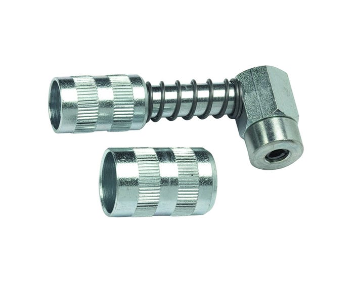 Lubrimatic 90° Grease Coupler with Adapter 05-059