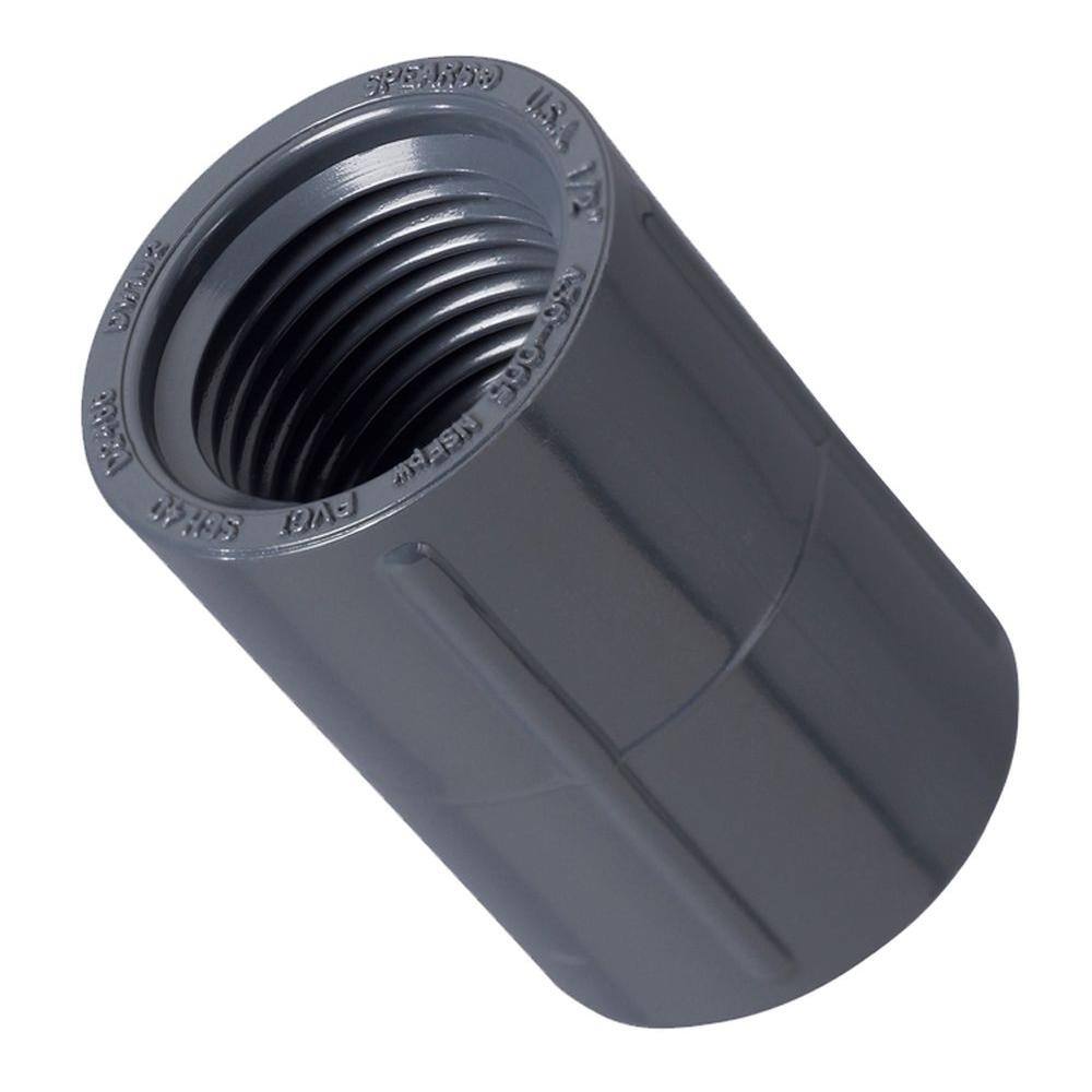 Orbit 12 in. PVC FNPT Coupling 38413