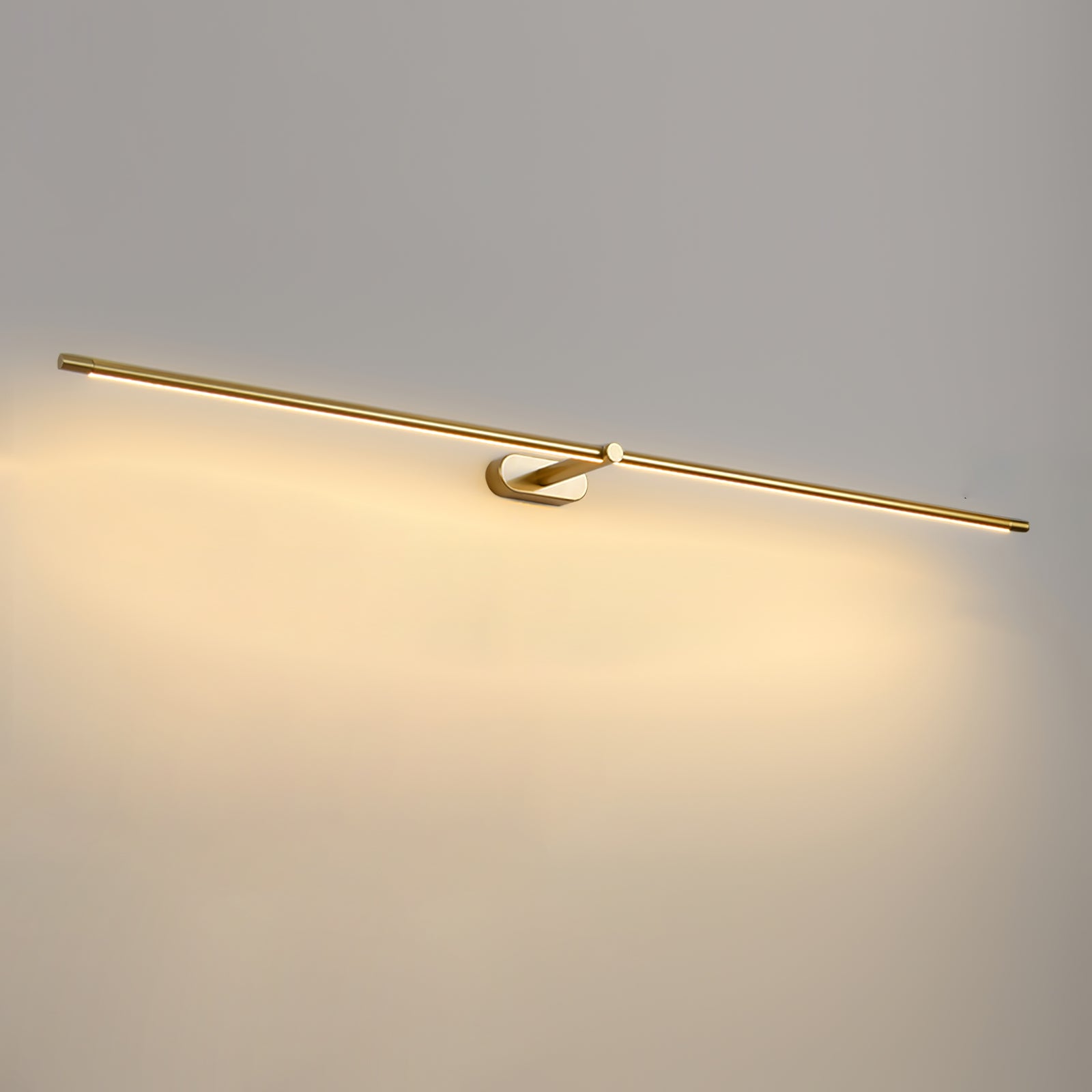 Minimalist Linear Plug-in Wall Lamp