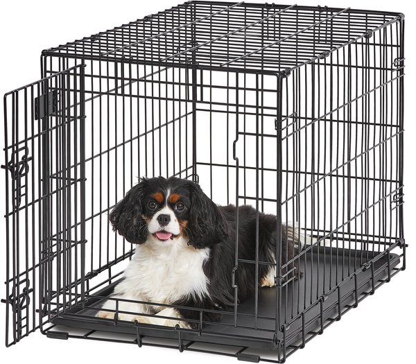 MidWest LifeStages Single Door Collapsible Wire Dog Crate