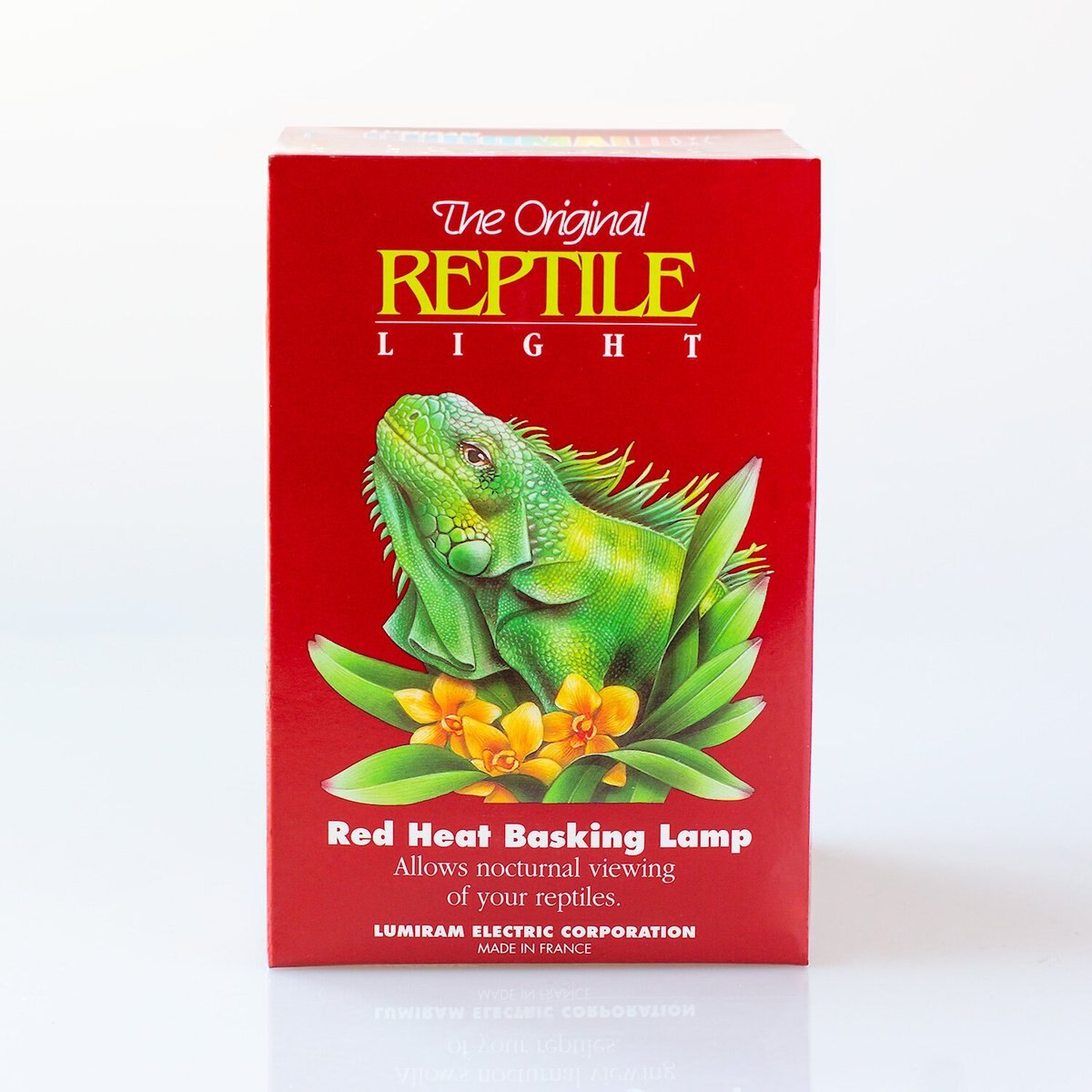 Chromalux Red Heat Infrared Day Heat Basking Reptile Lamp， 100-watt