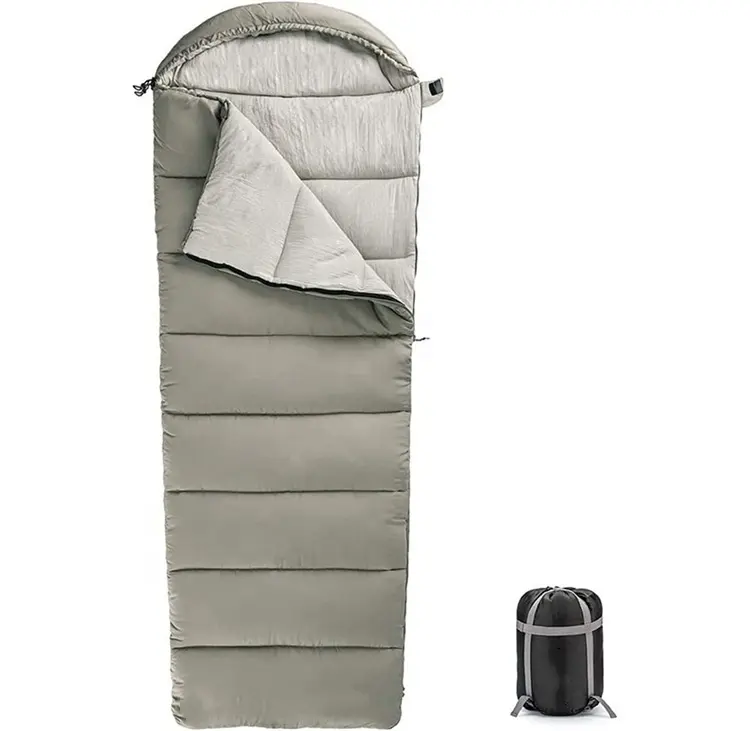 Outdoor 3 Season Camping Ultralight Cotton Sleeping Bag Can Be Spliced Machine Washable Envelope Rectangular Sleeping Bags