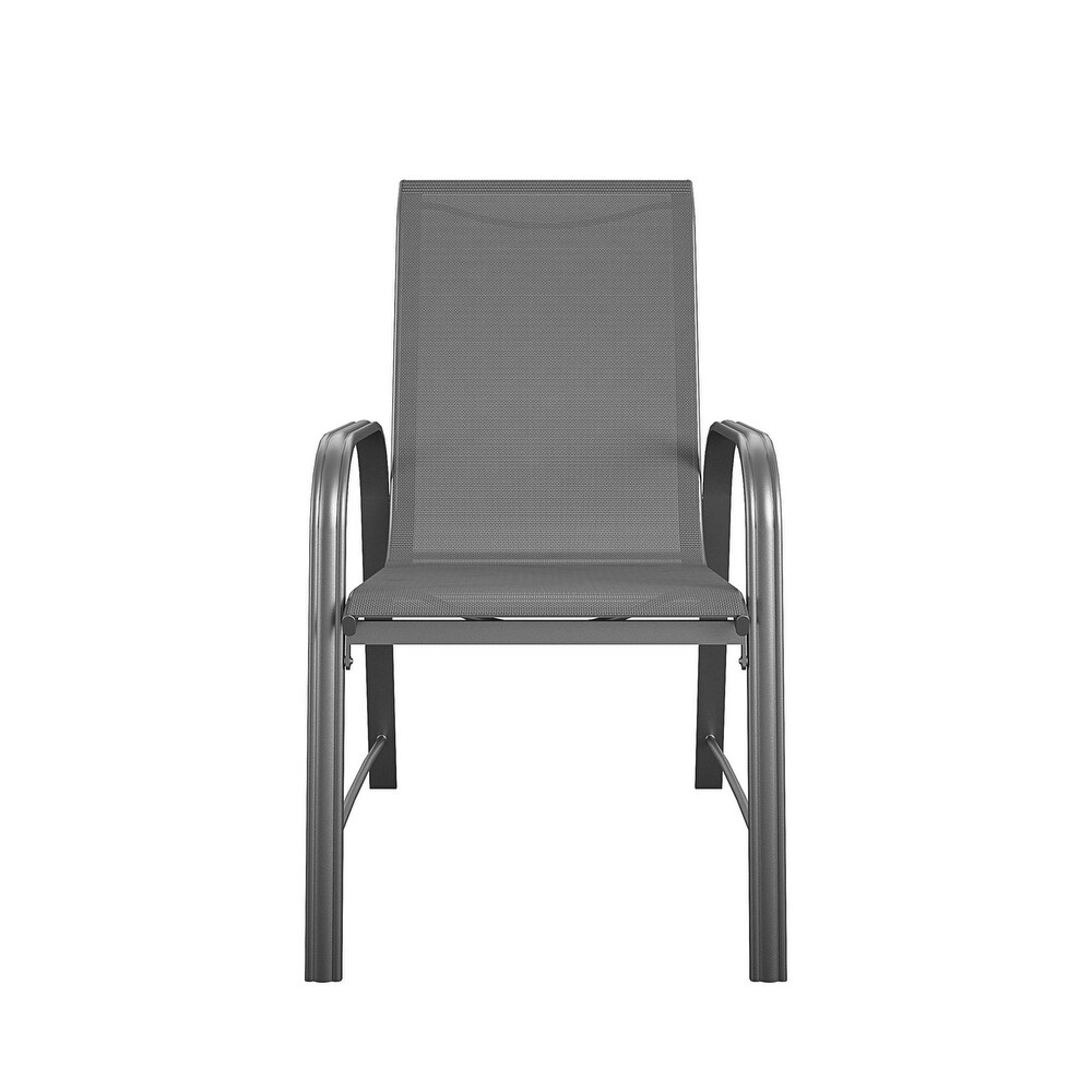 COSCO Paloma Steel Patio Dining Chairs (Set of 6)