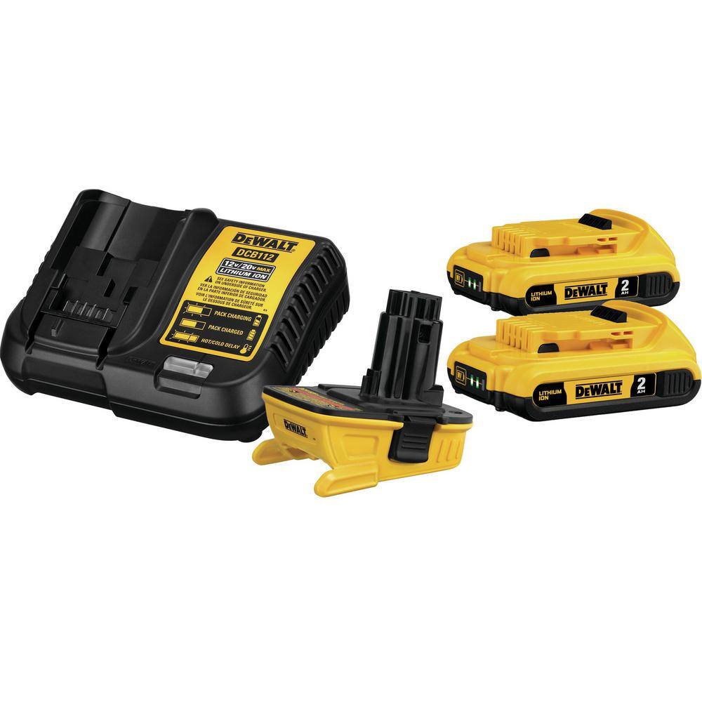 DEWALT DCA2203C 18V to 20V MAX Lithium-Ion Battery Adapter Kit (2 Pack)