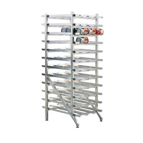 New Age Industrial 1254 Stationary Can Storage Rack， 288 #5 Can Capacity