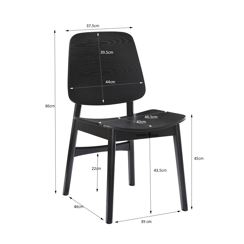 FANGO Dining Chair -Black