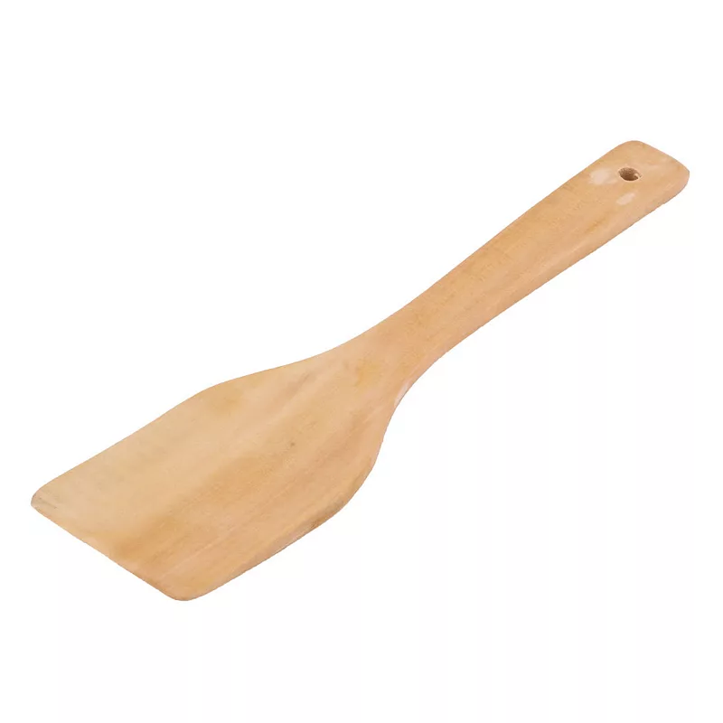 Household Kitchen Wood Flat Cooking Serving Spatula Rice Spoon Paddle Ladle