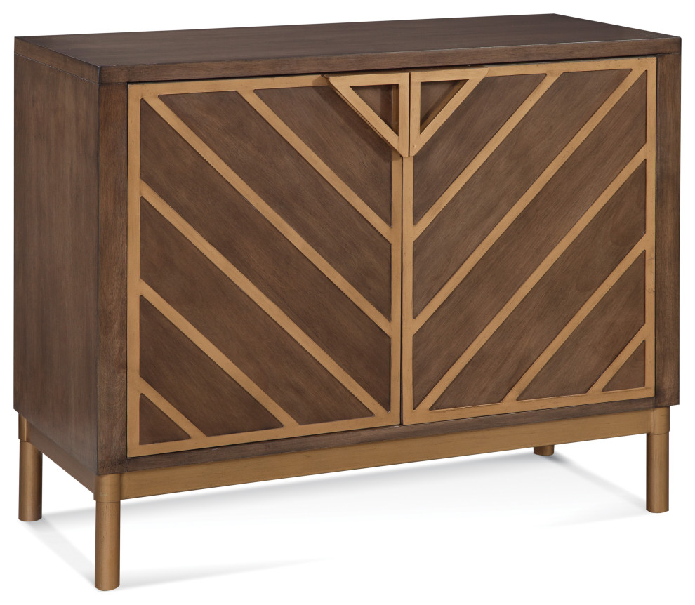 Bassett Mirror Cavett Hospitality Cabinet   Contemporary   Accent Chests And Cabinets   by Kolibri Decor  Houzz