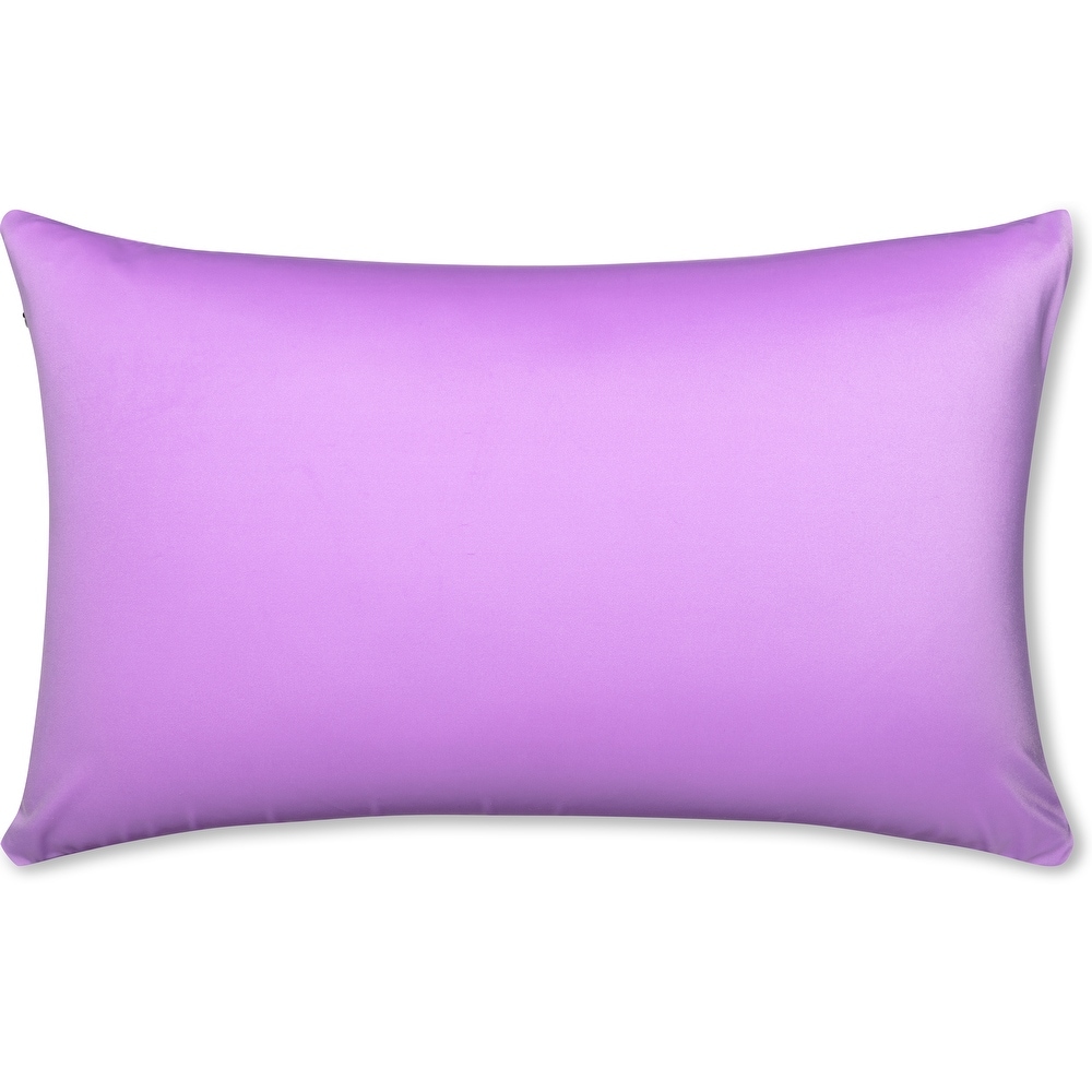 Throw Pillow Cozy Soft Microbead Purple: 1 Pc