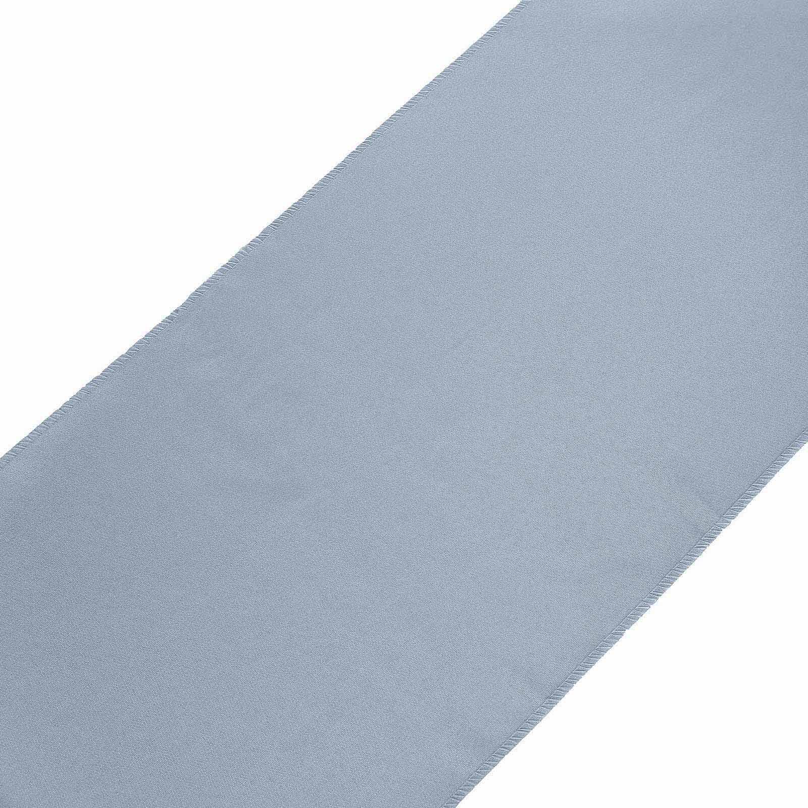 Dusty Blue Polyester Table Runner 12