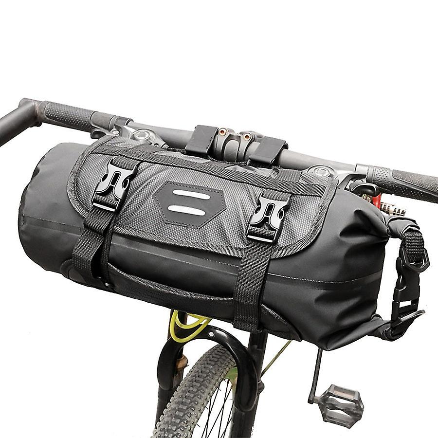 Waterproof bicycle front handlebar basket pack