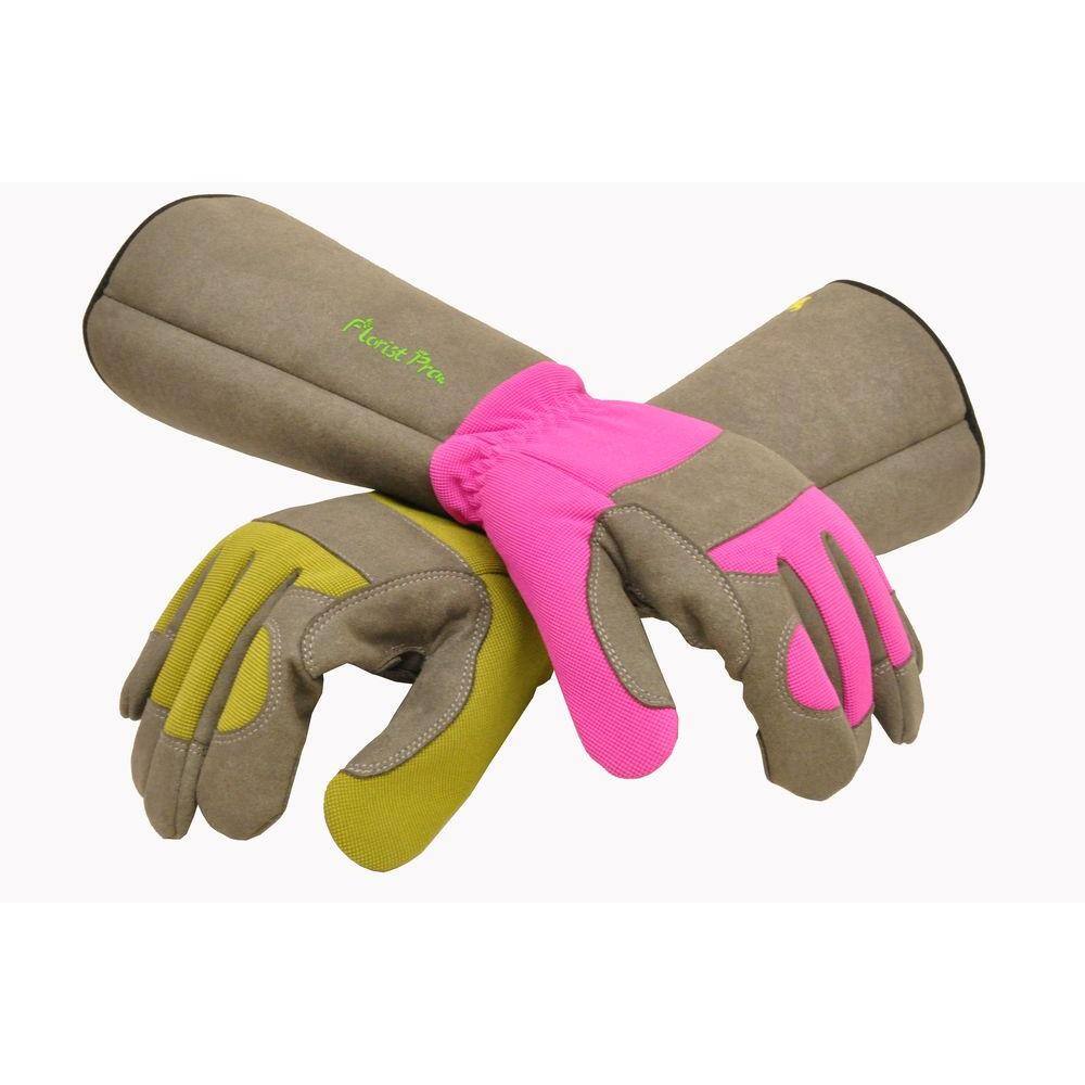 G  F Products Superior Garden Rose Women's Medium Gloves 2430M