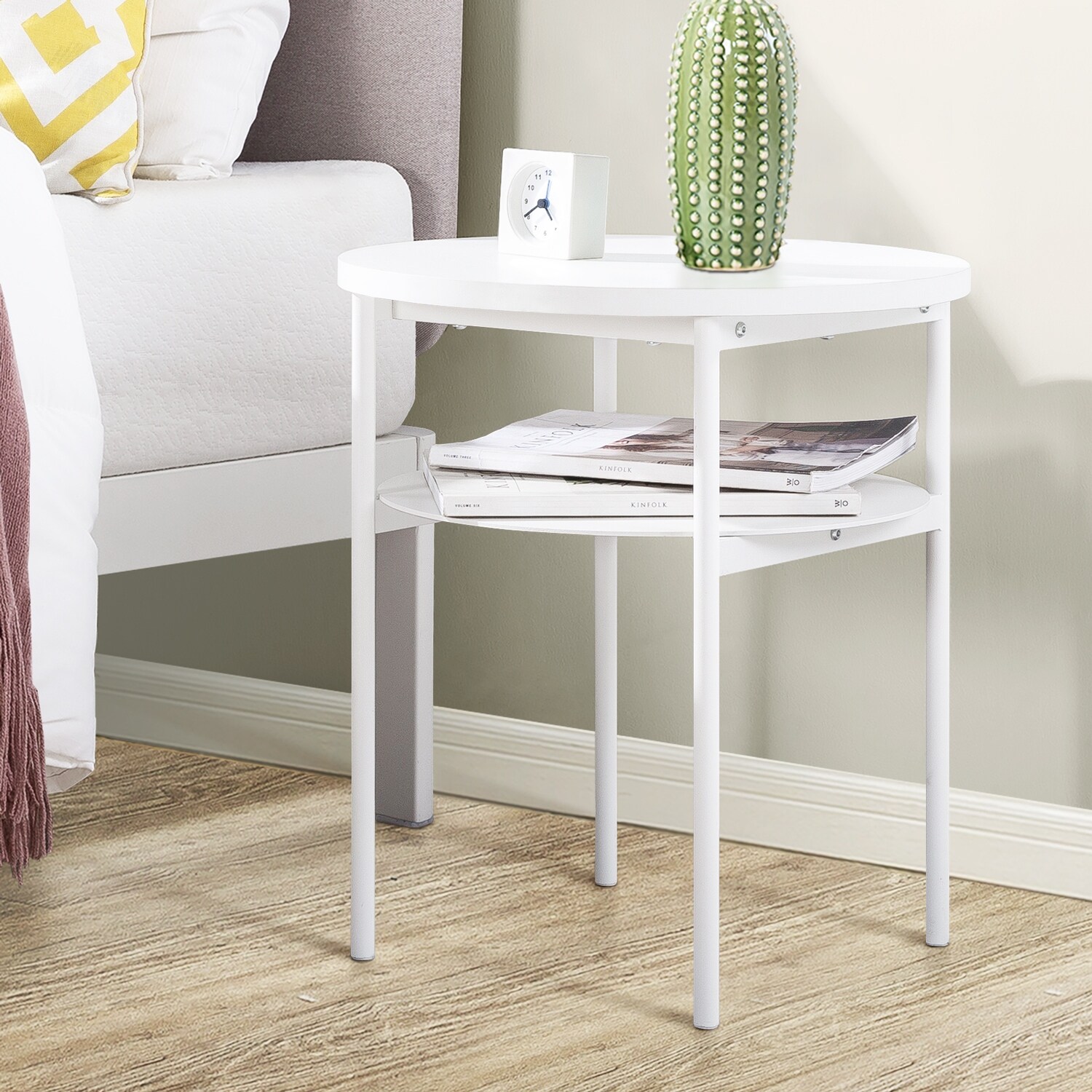 AIDA Round End Side Table