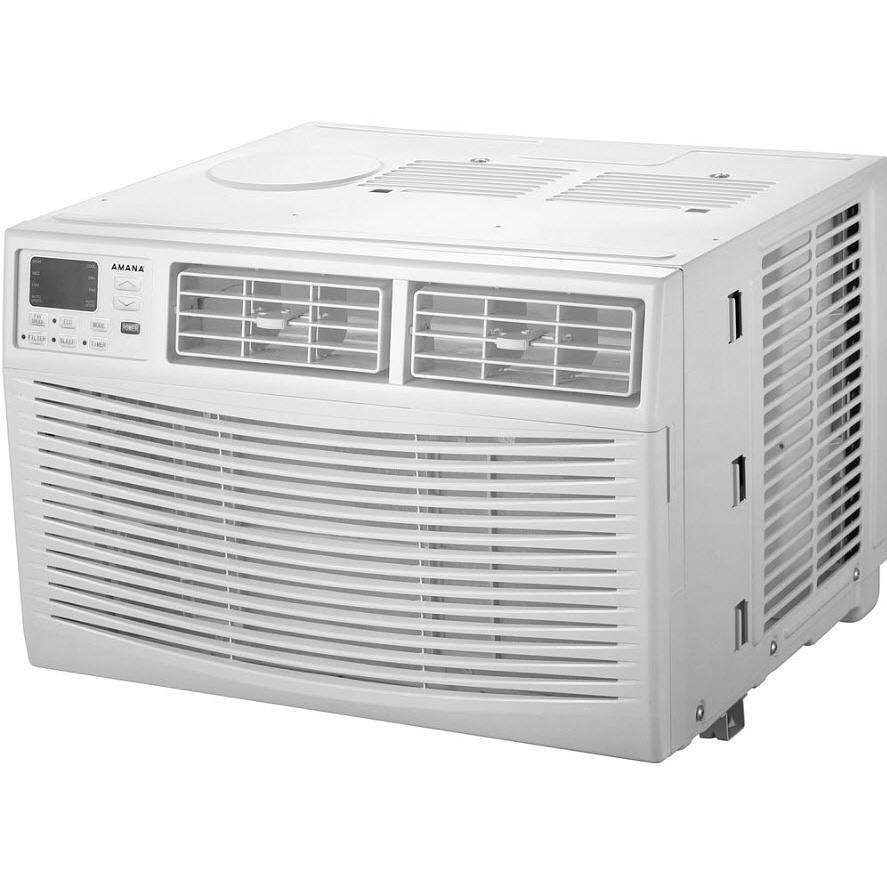 Amana 10,000 BTU Window Horizontal Air Conditioner with Remote Control AMAP101BW