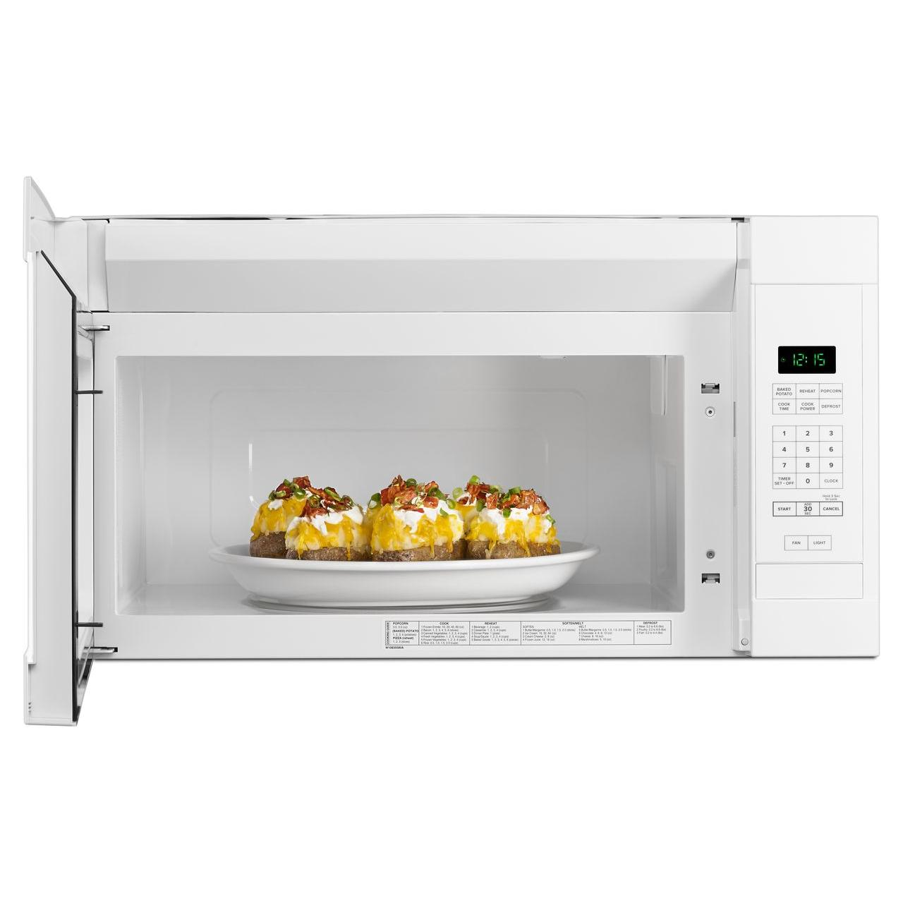 Amana 30-inch, 1.6 cu. ft. Over-the-Range Microwave Oven AMV2307PFW